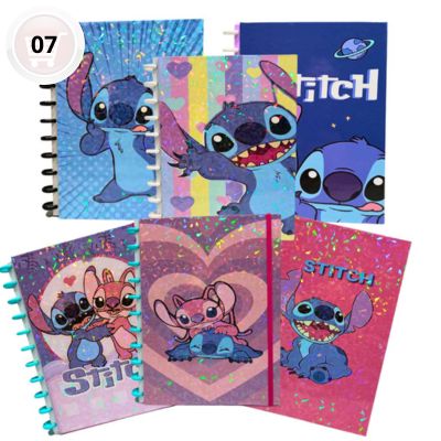 7 - Caderno Inteligente Stitch - discos
